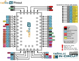 radino40 Pinout