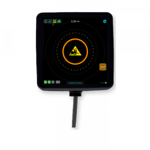 ICPROX-Display distance view (single antenna)
